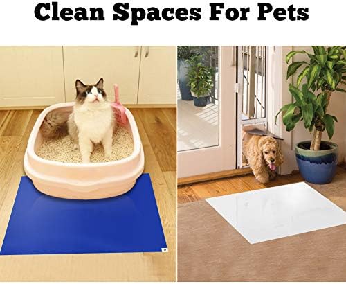 SATECH Sticky/Tacky/Adhesive Mat 26" x 45" White - Image 7