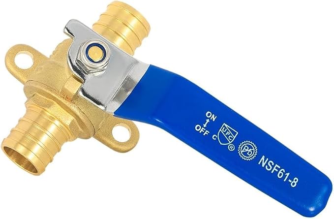 20PC EFIELD 3/4" Crimp Pex Ball Valve - Image 6