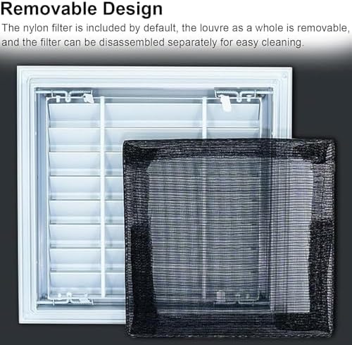 Modern Black Return Air Grille 18x28 in - Image 4