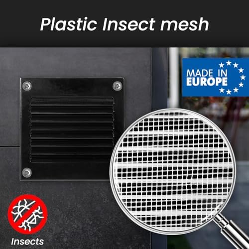 Repa Market 2-Pack 16x12 Inch Scratch Resistant Black Air Vent Cover - Image 4