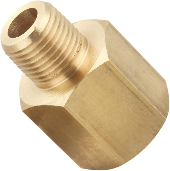 1/4" NPT Male to 1/4" NPT Female |, Brass Reducer Adapter Extension Pipe - Image 8