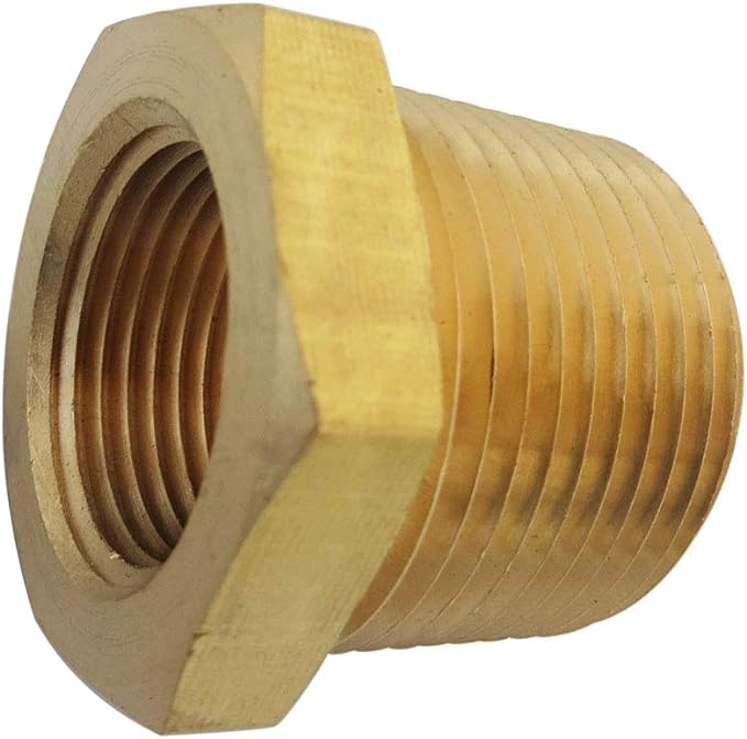 Brass Pipe Fitting Hex Bushing Assortment Kits NPT Male Pipe to NPT Famale Pipe - Image 2