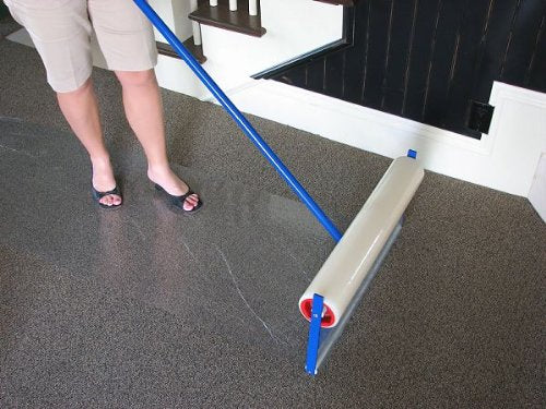 Plasticover Carpet Protection Film, Temporary Adhesive Plastic - Image 3