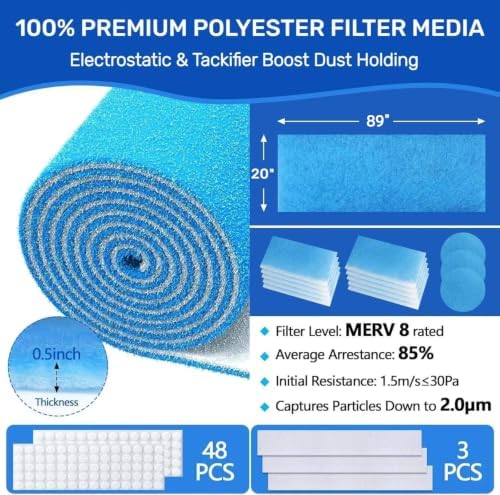 Air Vent Filters, MERV 8 Electrostatic Vent Filter - Image 2