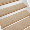 Stair Treads for Wooden Steps 4 PCS Non Slip Stair Rugs Khaki by Unknown