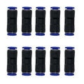 zjxed 1/4" OD x 3/16" OD Pneumatic quick Connector Push to Connect fittings by ROZESAZZ