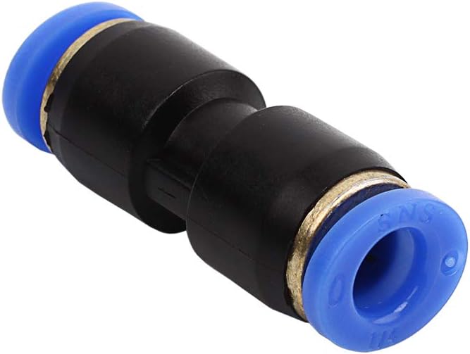 SNS 8mm Tube OD Plastic Straight Union Pipe Tube Fitting Straight Pneumatic - Image 6