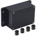 Junction Box IP65 Waterproof ABS Plastic Electrical Project Case Power Junction by Otdorpatio