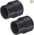 M METERXITY 2-Pack UPVC Reducer Pipe Fitting, 2-1/2"x2" Reducing Coupling by MMETERXITY