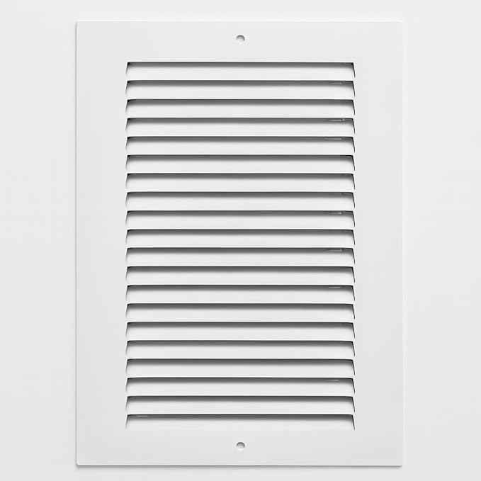 6 x 10 Inch Return Air Vent Cover, Solid Steel HVAC Grille by SierraGrates