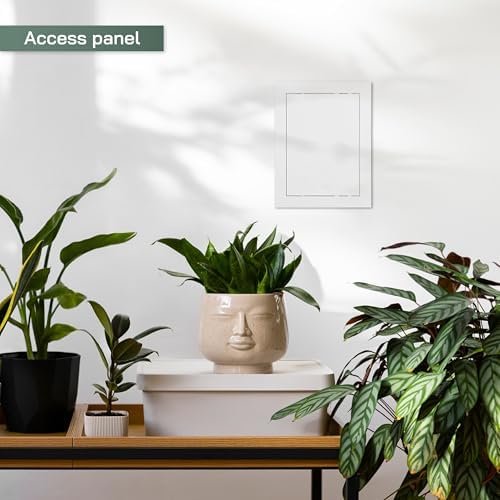 Vent Systems 6 x 8 Inch White ABS Plastic Access Panel - Image 5