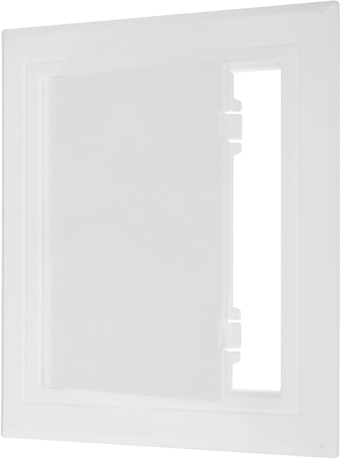 PATIKIL 7x7 inch Removable Hinged Access Panel, ABS Plumbing Access Doors Easy by PATIKIL