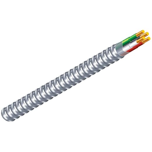Flexible Conduit Aluminum Metal Clad 12/2 100Ft. - Image 3