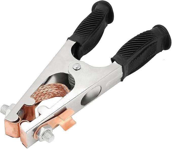 2PCS Welding Ground Clamp, 500A Grounding Electroplated Earth Clip | Copper - Image 9