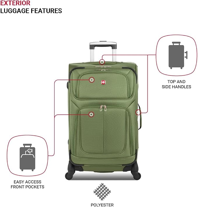 SwissGear Sion Softside Expandable Luggage - Image 3