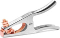500A Electroplated Electric Welding Ground Clamp Copper Plated Jaw Braided by Unknown
