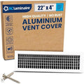 22" x 4" Duct Hole Adjustable Vent Cover by ACLAMINAIRE