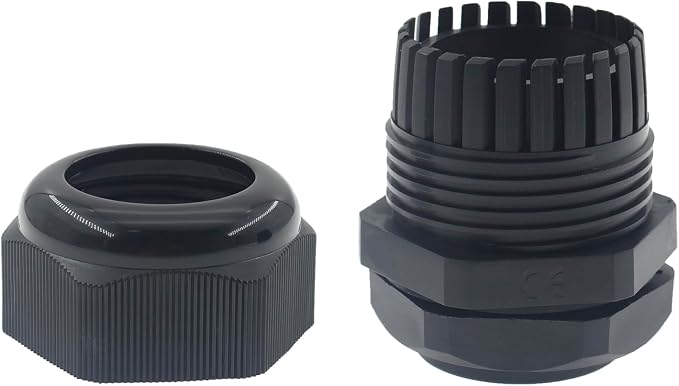 3/4 Inch NPT Strain Relief Nylon Cord Grip, SAFYY 20 PCS Waterproof Cable - Image 5