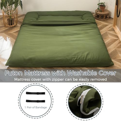 MAXYOYO 6" Extra Thick Japanese Floor Mattress Twin Folding Futon Mattress - Image 3