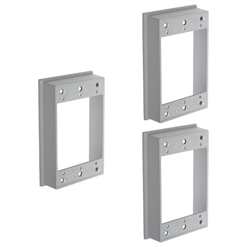 1 Gang Weatherproof Electrical Outlet Box Extension 3 Pack | Features 4.71 in L by XGGYA