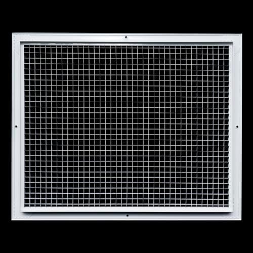 Fits 20x16 and 16x20 Duct Opening | Aluminum Eggcrate Return Air Grille | Low - Image 5