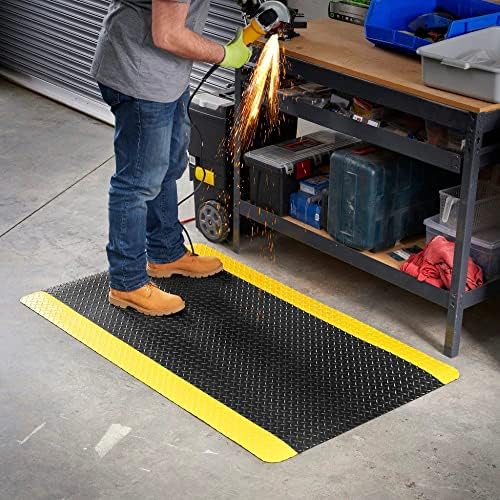 Consolidated Plastics Heavy Duty Diamond Plate Anti-Fatigue Mat by ConsolidatedPlastics