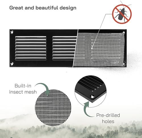 Vent Systems 12'' x 4'' Inch Pack of 2 - Image 3
