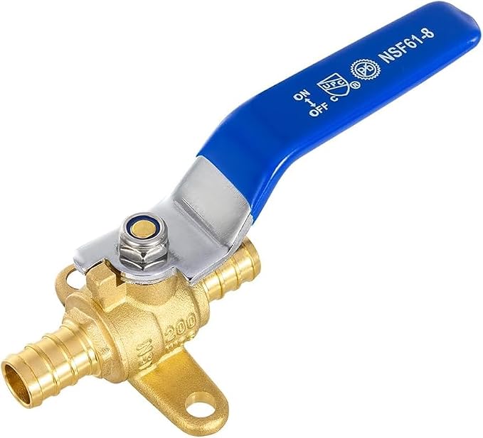 20PC EFIELD 1/2" Crimp Pex Ball Valve - Image 6