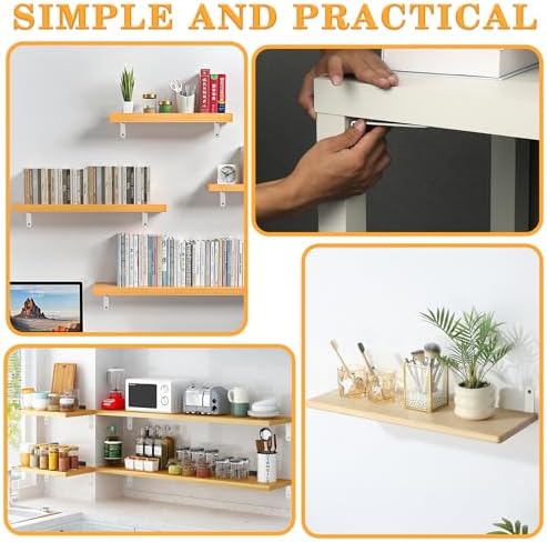Alise 12Pcs Floating Shelf Brackets - Image 6