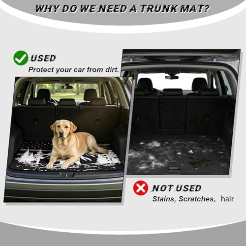 Camo Bear Universal Moving Trunk Mat 29"x39" – Heavy Duty Waterproof Cargo Liner - Image 4