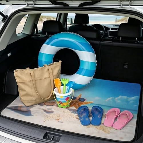 Starfish Sunglasses Trunk Mat Universal Waterproof Cargo Liner Heavy Duty - Image 2
