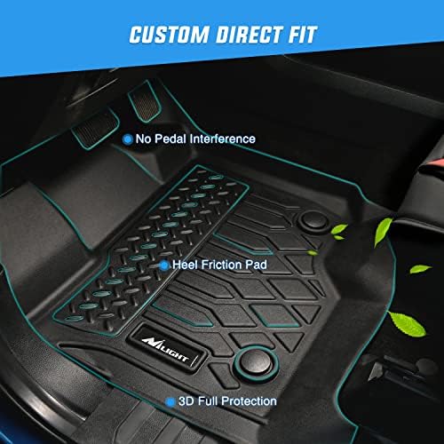 Nilight TPE Floor Mats for Ford Focus Hatchback Gasoline - Image 2