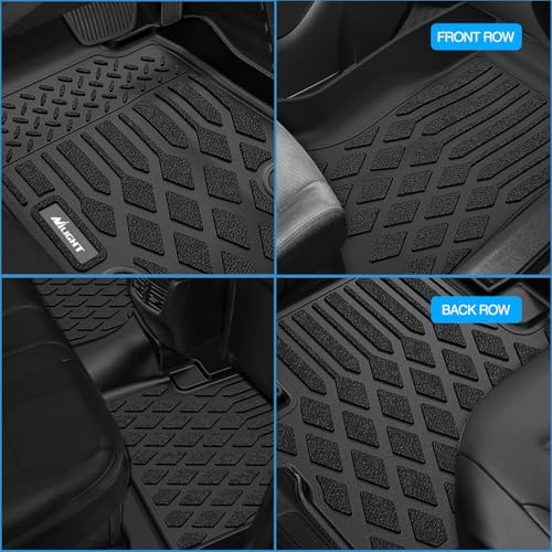 Nilight TPE Floor Mats for Ford F150 SuperCab Extended Cab 2015-2026 - Image 7
