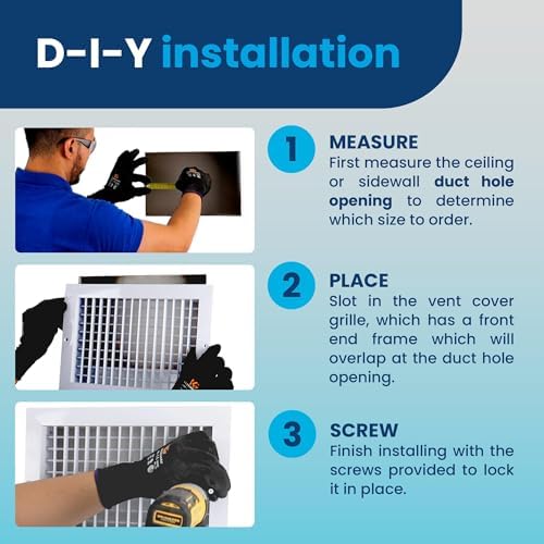 22" x 4" Duct Hole Adjustable Vent Cover - Image 5