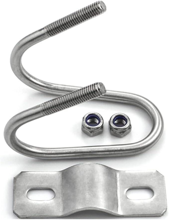 4 Pack Vertical Pipe Clip Cross Connector Clamp Mount OD 1‘’-1.2‘’ EMT Tube - Image 3