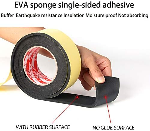 Foam Insulation Tape Adhesive High Density, Weatherstrip, Waterproof, Air - Image 7