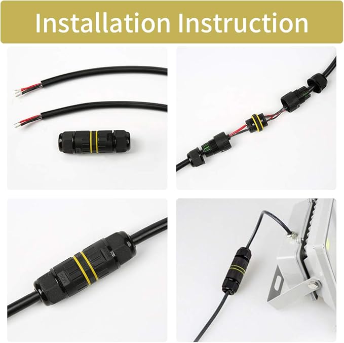IP68 Waterproof Junction Box Outdoor External Sleeve Coupler, M20 Cable - Image 5