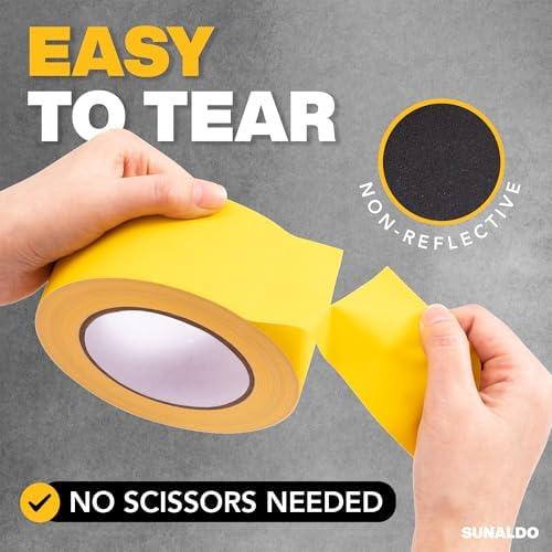 Gaffers Tape Heavy Duty, Easy Rip | Yellow - Image 5
