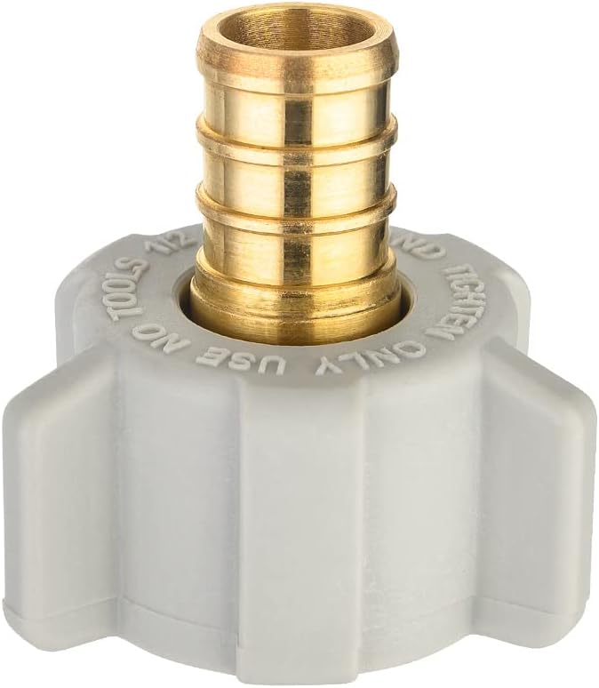 5PC EFIELD Pex 1/2" Pex X 1/2" Female NPT Swivel Adapter Crimp Fittings | - Image 8