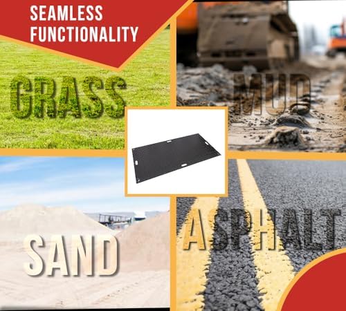 Mytee Products 4' x 8' Ground Protection Mats Kit w/ 10 Pcs Single Connectors - Image 7