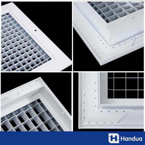 Fits 20x16 and 16x20 Duct Opening | Aluminum Eggcrate Return Air Grille | Low - Image 4
