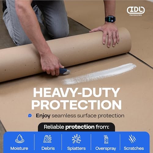 Construction Paper Roll 36" x 1200", 300 Sq.Ft – Extra Thick Floor Covering - Image 6