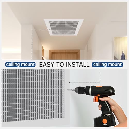 12x12 Eggcrate Return Grille HVAC Wall Ceiling Duct Cover - Image 5