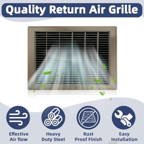 30x14 Floor Return Air Grille Fit 14x30 30x14 Duct Opening, Floor Vent Cover - Image 3