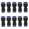zjxed 3/8" OD x 5/16" OD Pneumatic quick Connector Push to Connect fittings by ROZESAZZ