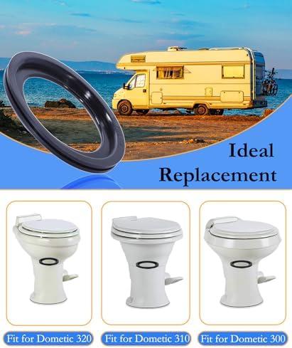RV Toilet Seal Replacement 2-Pack - Image 2