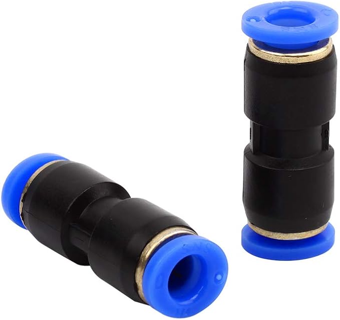 SNS 6mm Tube OD Plastic Straight Union Pipe Tube Fitting Straight Pneumatic - Image 7