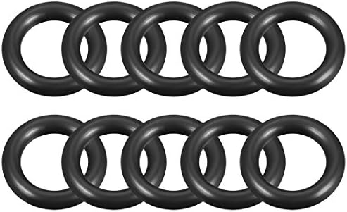 uxcell Nitrile Rubber O-Rings 27mm OD 17mm ID 5mm Width, Metric Sealing Gasket by uxcell