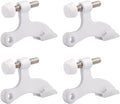 HOMOTEK 4 Pack Hinge Pin White Door Stopper, Adjustable Deluxe Heavy Duty Door by HOMOTEK