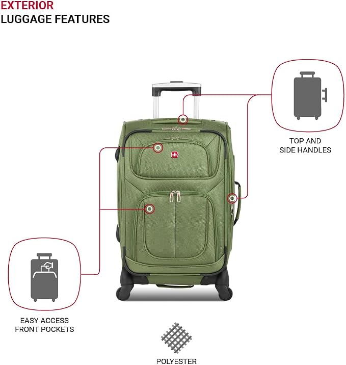 SwissGear Sion Softside Expandable Luggage - Image 3